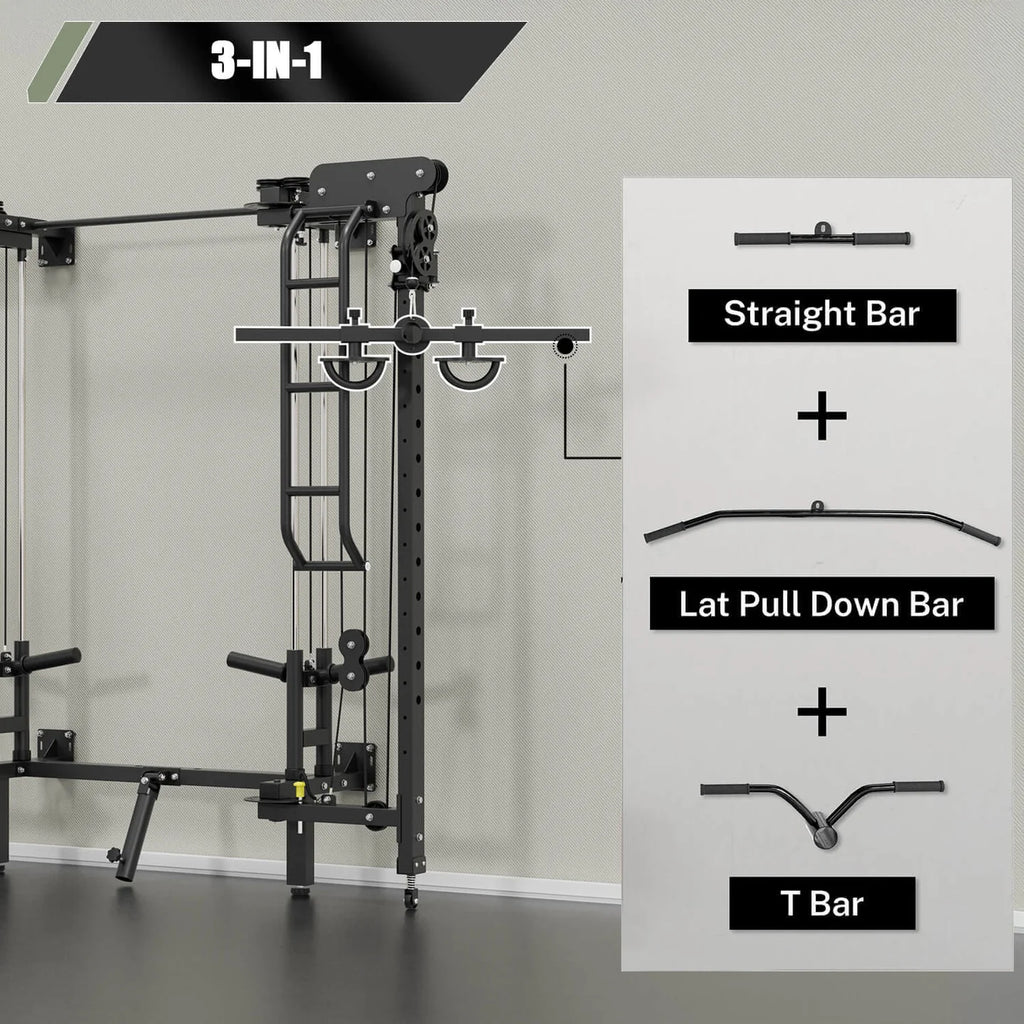 Multifunctional Handle Bar - Black