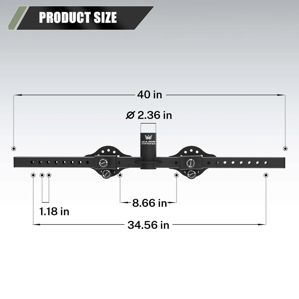 Multifunctional Handle Bar - Black