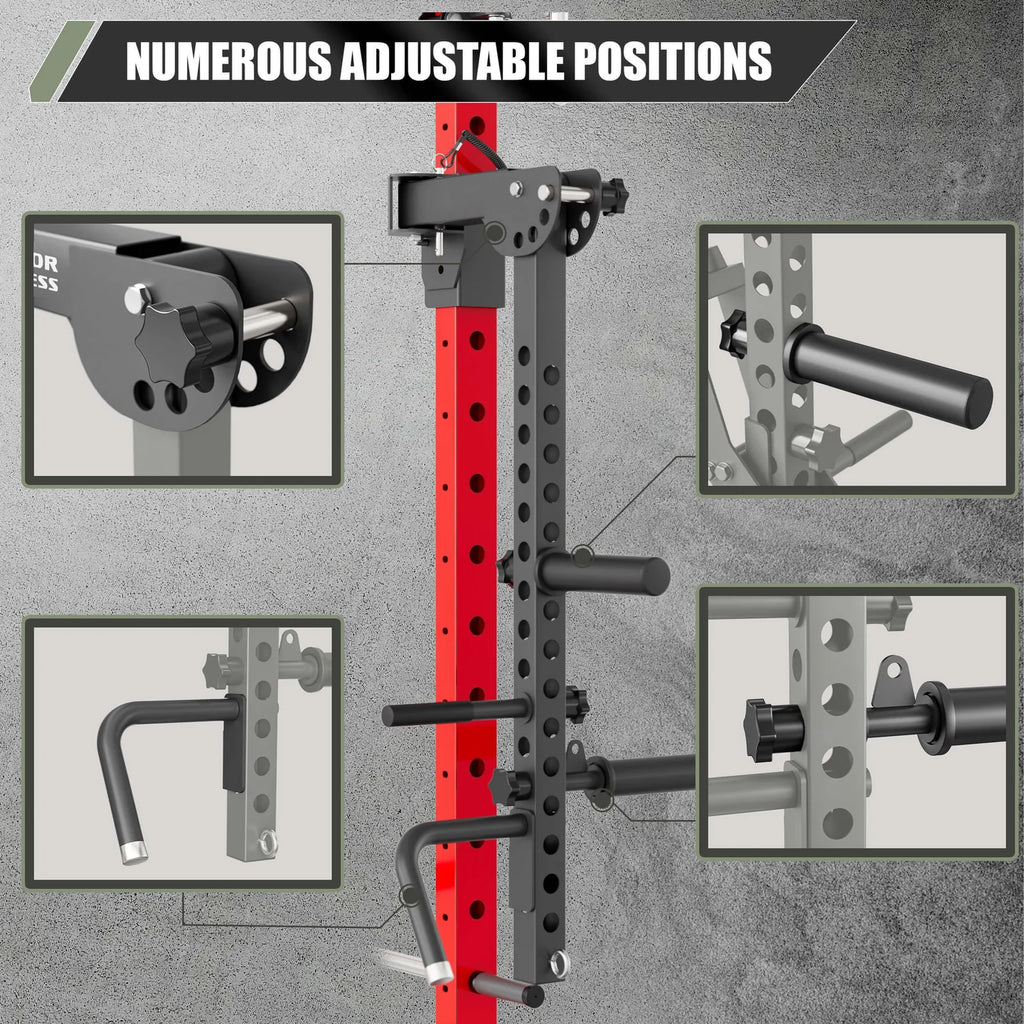 Lever Arms Accessory – 2×3" Upright – Black