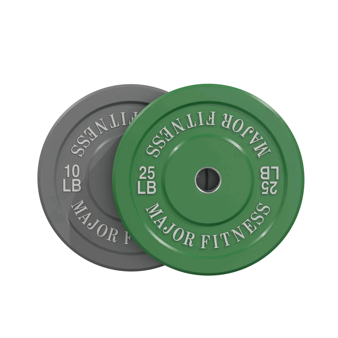 Low Bounce Weight Plates – 10 + 25 lb – Multicolor – 4 pcs